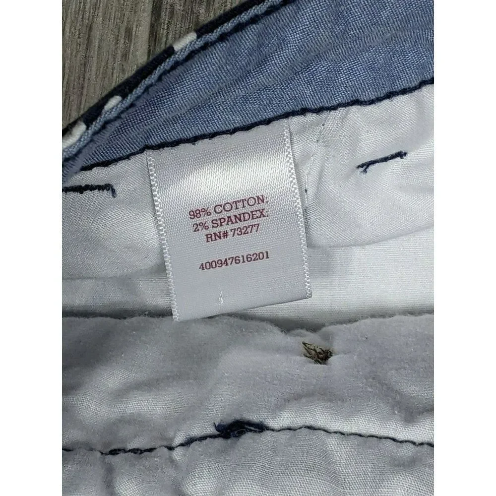 (3/$27) SO Juniors Size 3 Pockets‎ Seahorse Pattern Navy Blue White Short Shorts